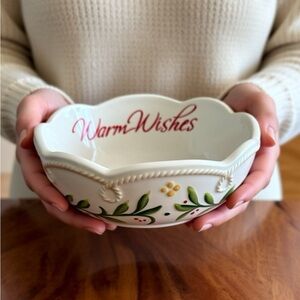 Fitz and Floyd Sentiment Bowl in Cream